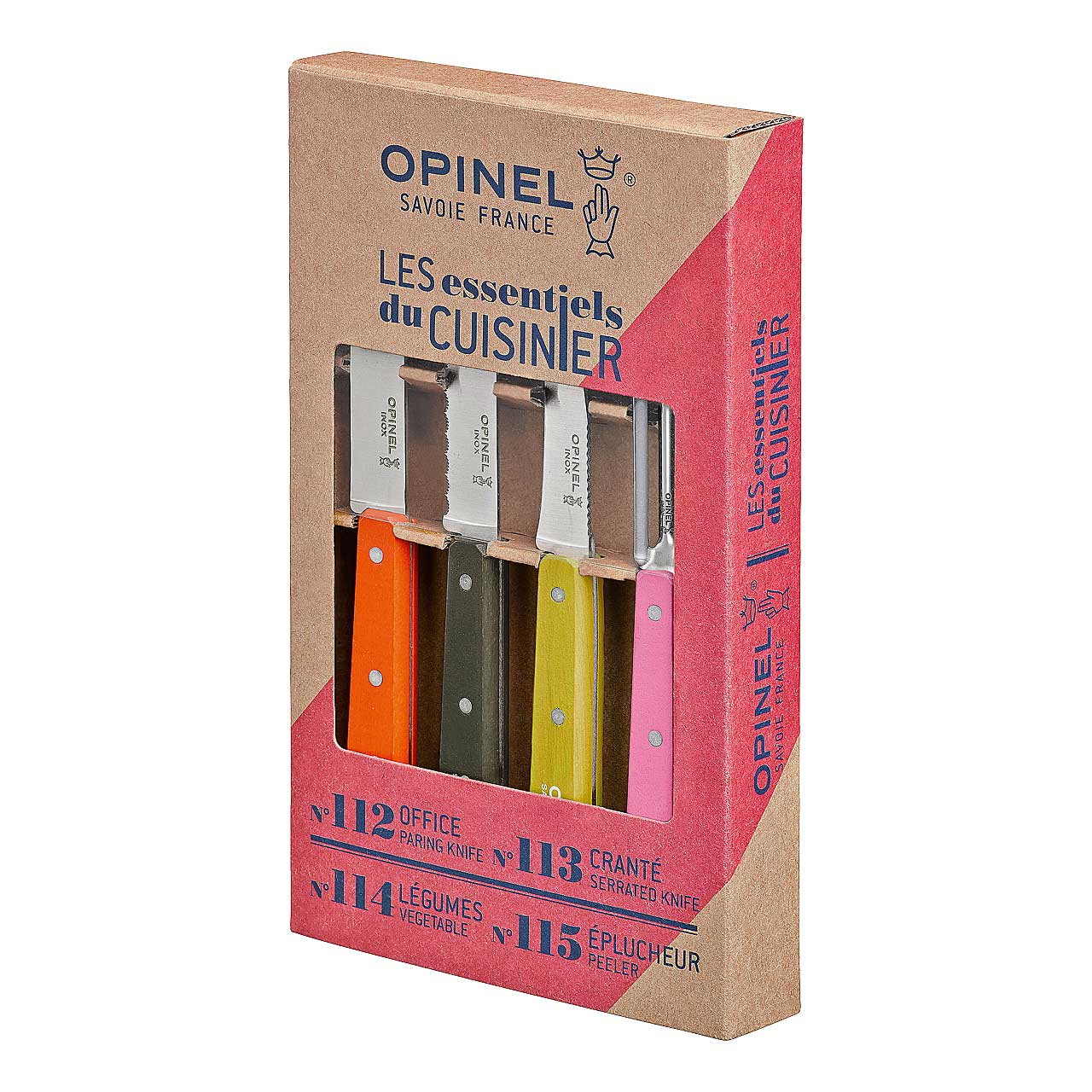 Opinel LES ESSENTIELS 50s, 4-teilig