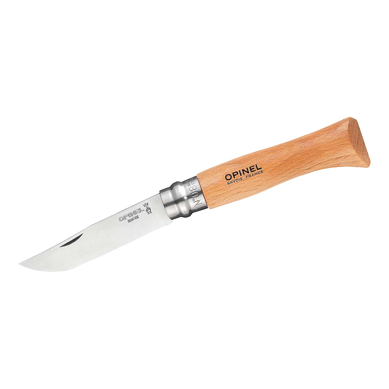 Opinel No 08, Edelstahl