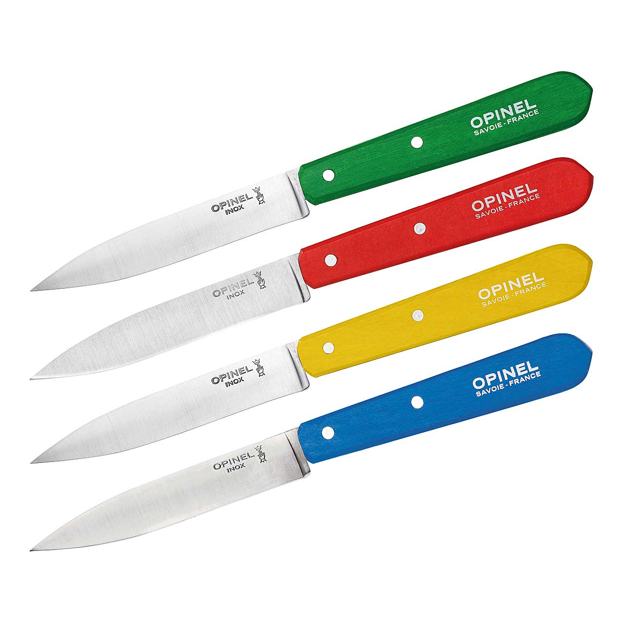 Opinel No 112 Küchenmesser CLASSIC, 4 Stück
